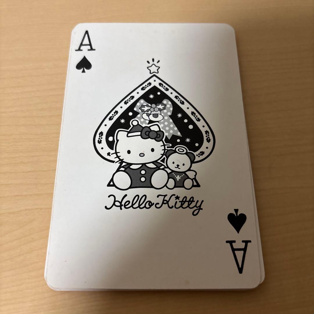 超レア】ハローキティ クリスマス ビッグトランプ - メルカリ