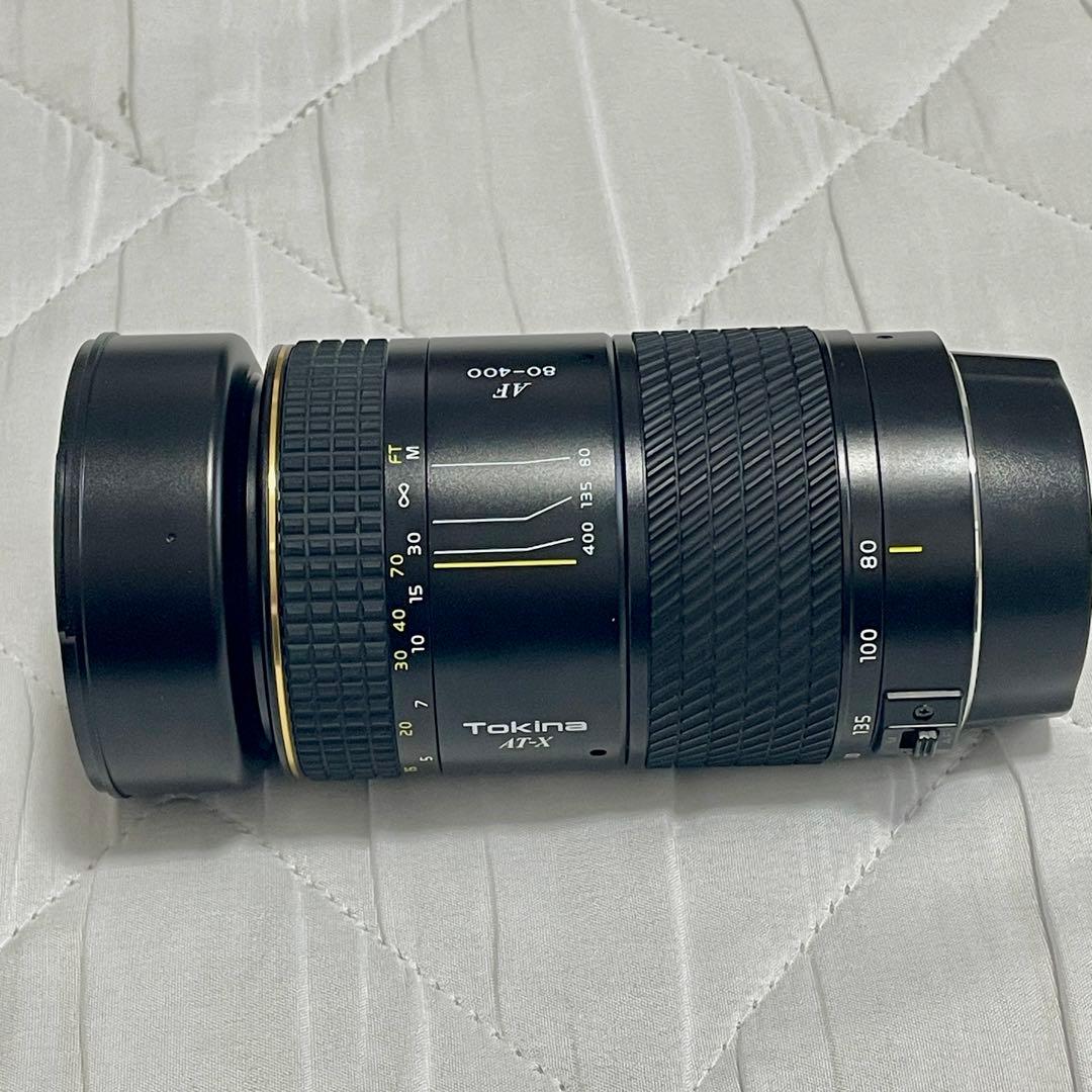 Tokina AT-X 80-400mm キャノンEF用（訳あり）