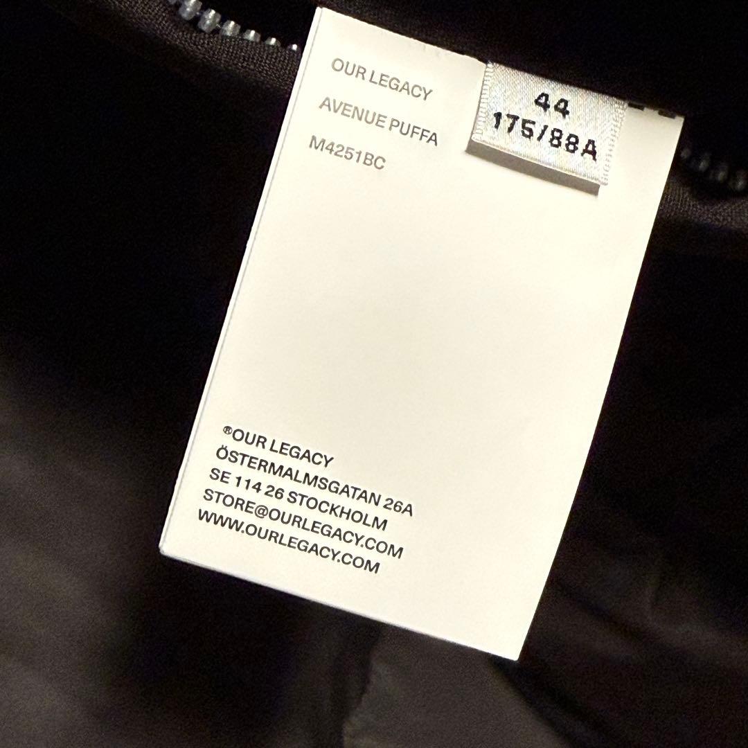 アワーレガシー パフジャケット サイズ44 - メルカリ