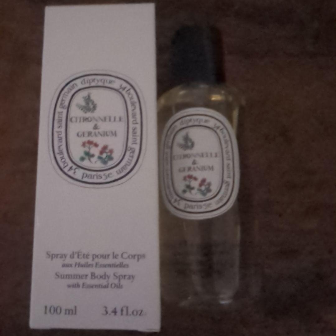 diptyque 限定版 サマーボディスプレー シトロネル & ゼラニウム ディプティック 限定版 サマーボディスプレー シトロネル&ゼラニウム