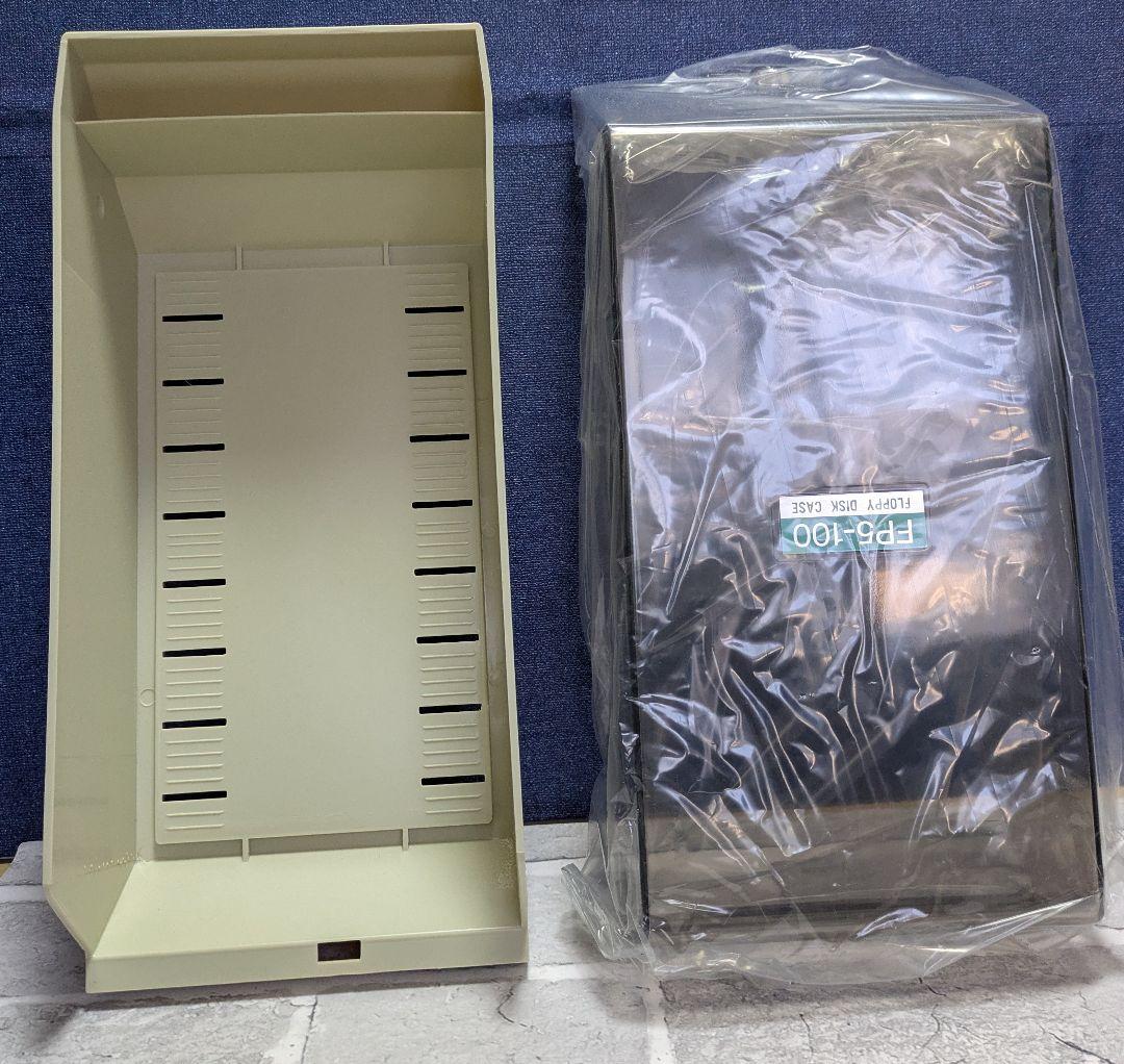 ELECOMフロッピーディスクケース FPS-100 廃盤品レア 100枚収納 - メルカリ