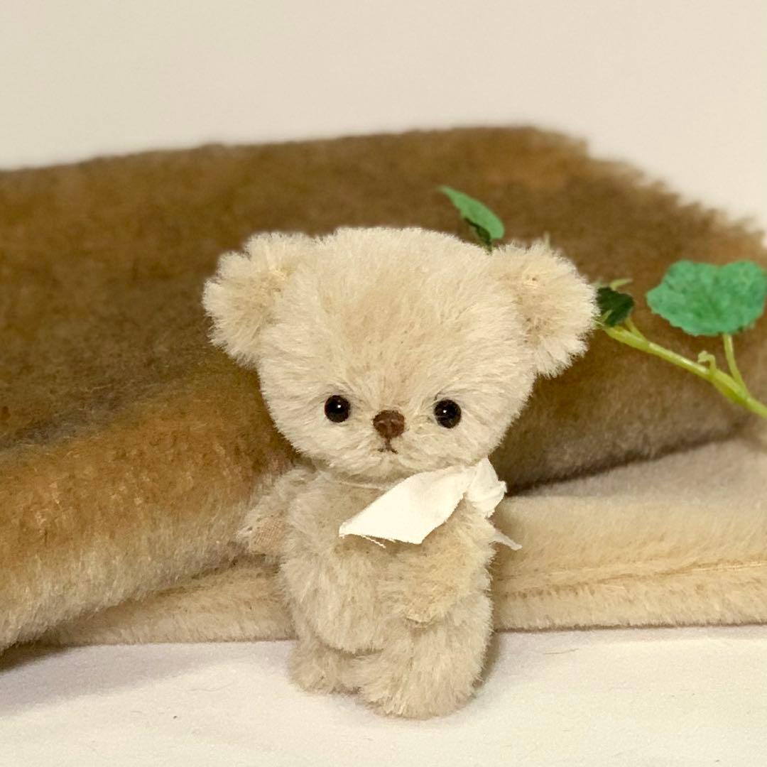 テディベア 丸いくまちゃん 可愛い熊ちびくまちゃんハンドメイド