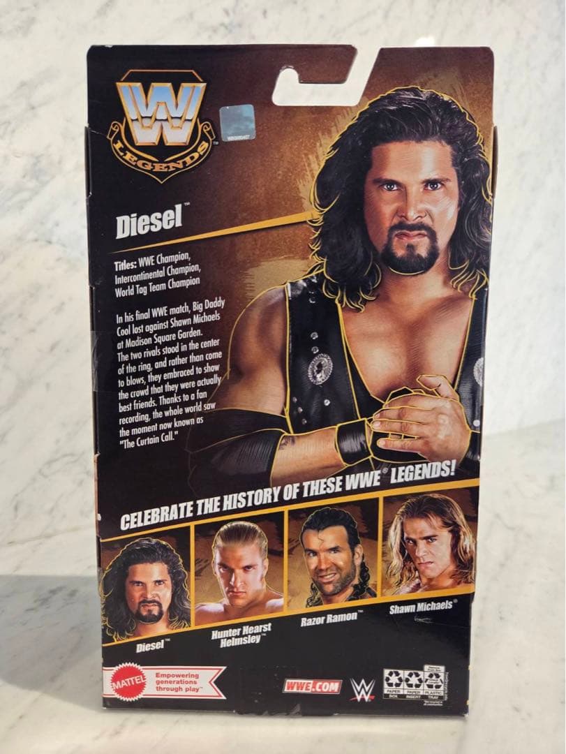 WWE マテル ディーゼル ケビン ナッシュ プロレス フィギュア - メルカリ