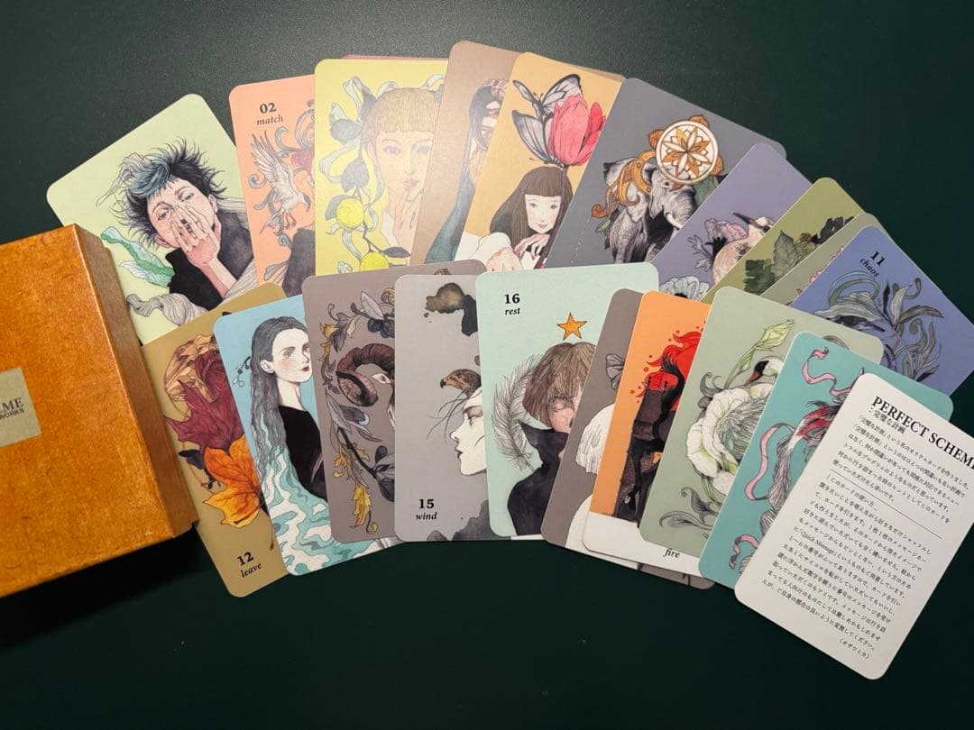 オラクルカードPERFECT SCHEMEセット，オザワミカ