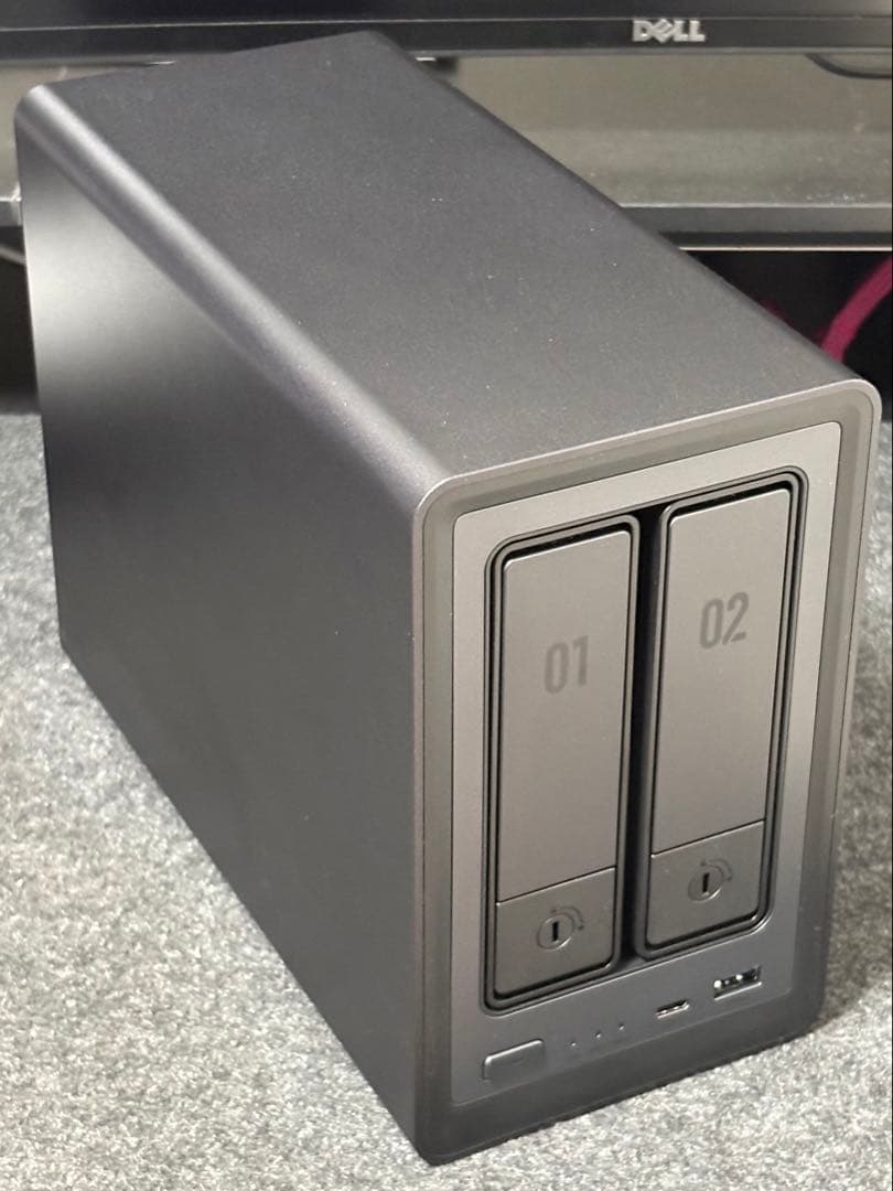 UGREEN NASync DXP2800 2ベイ + 4TB HDD UGREEN NAS 2 ベイ｜76TB大容量と30日間の安心お試し