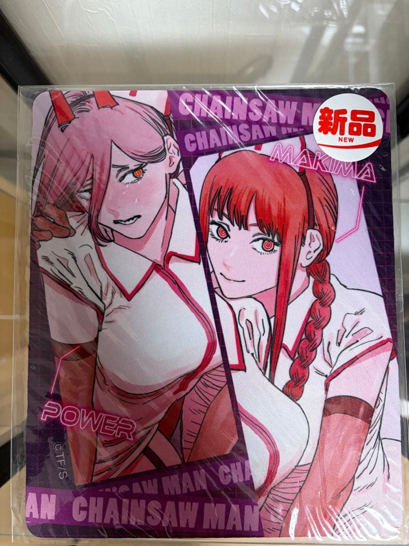 チェンソーマン パワー　マキマ　マウスパッド Amazon.co.jp: チェンソーマン マウスパッド デンジ ポチタ マキマ