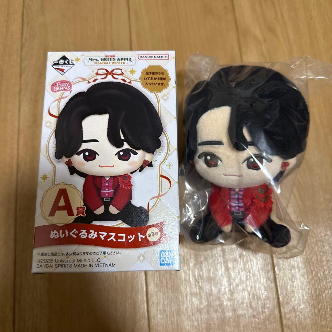 値引交渉可　一番くじA賞　大森元貴 Mrs.GREEN APPLE ミセス 一番くじ A賞 大森元貴 - メルカリ