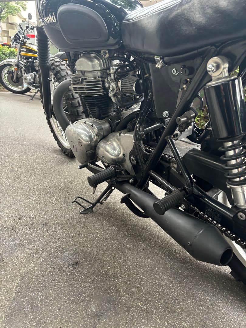 限定値下げ】w650 bratstyle メガホンマフラー - メルカリ