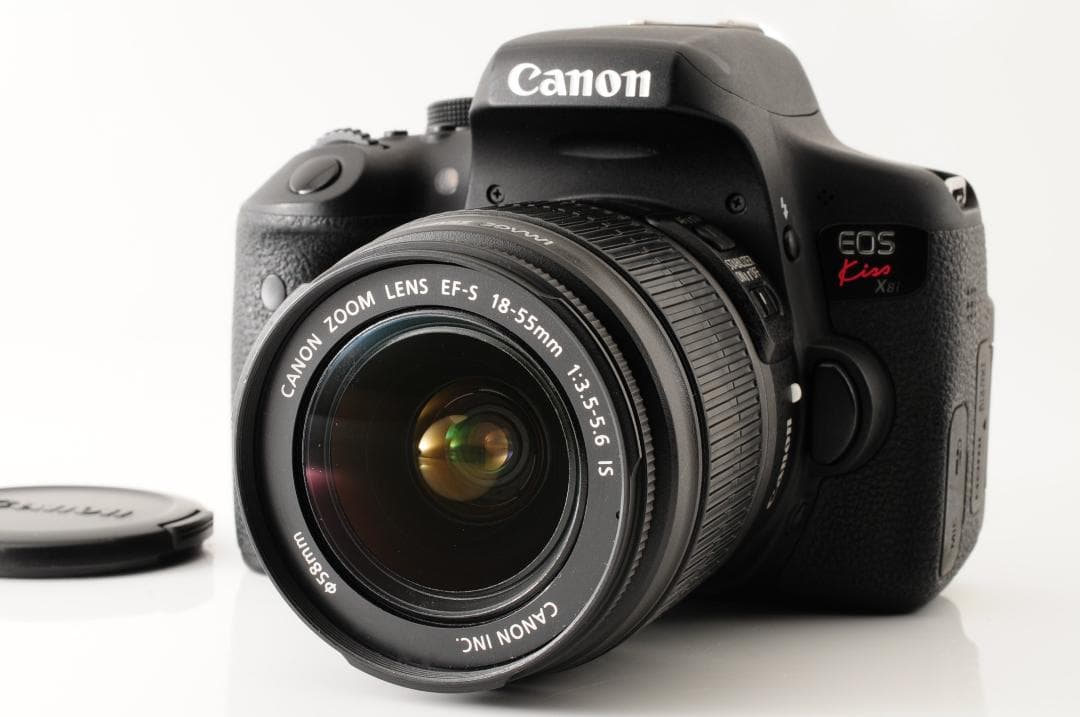 [美品] キャノン Canon EOS Kiss X8i レンズキット EOS Kiss X8i デジタル一眼レフカメラ EF-S18-55 IS STM レンズキット