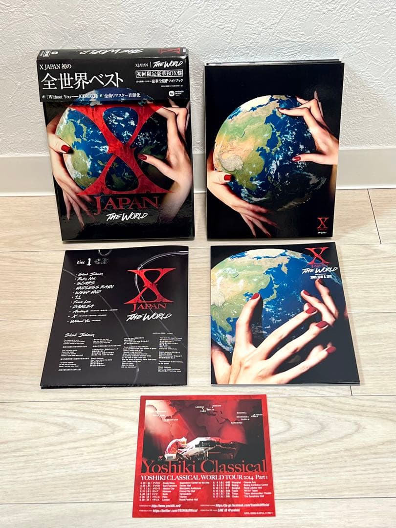 THE WORLD〜X JAPAN 初の全世界ベスト〜（初回限定豪華BOX盤） - メルカリ
