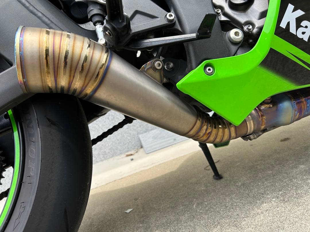 アサヒナレーシング 16-19ZX10R スリップオン 触媒レス専用バッフル