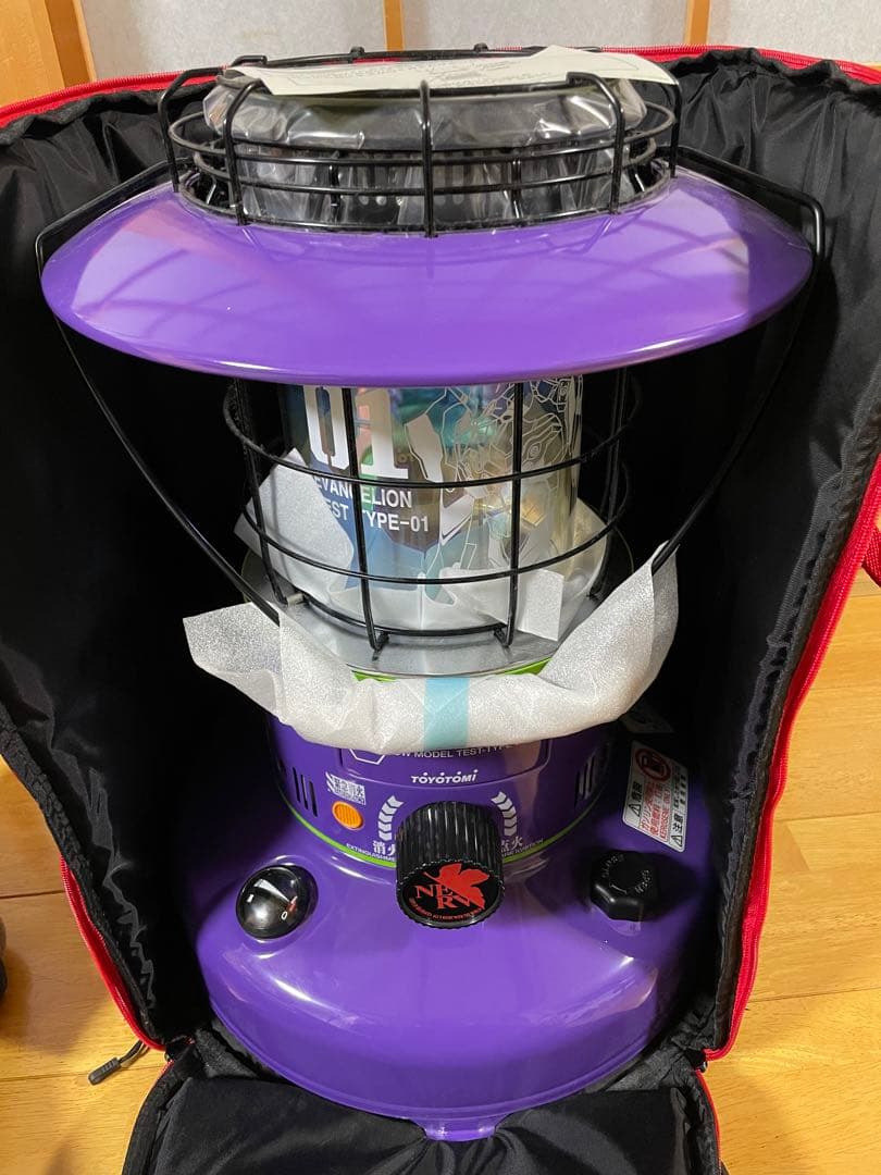 トヨトミ 石油ストーブ エヴァンゲリオンコラボモデル - メルカリ
