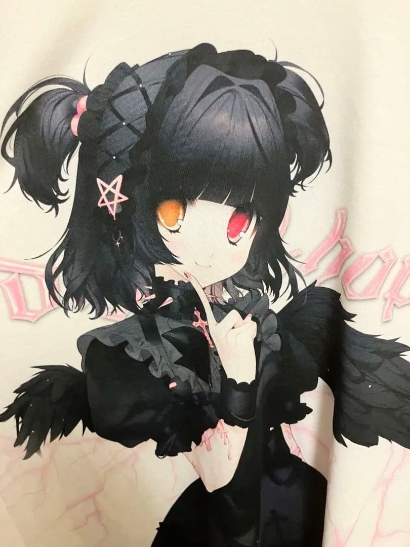 レア 期間限定 地雷系 サブカル プリントTシャツ by Unxi XL サブカル地雷系 Tシャツ 黒 XL｜Yahoo!フリマ（旧PayPayフリマ）