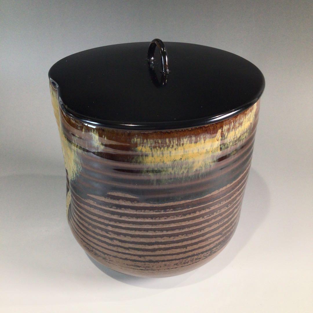 P655 水指 『高取焼』『鬼丸雪山造』 共箱 茶道具 - メルカリ