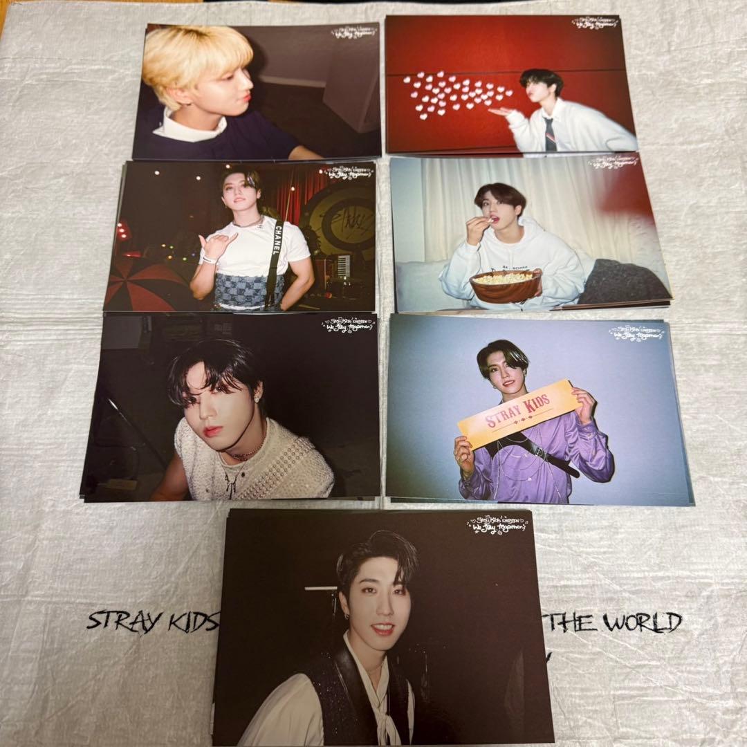 StrayKids ハンEXHIBITION 展覧会 ポストカード7種セット - メルカリ