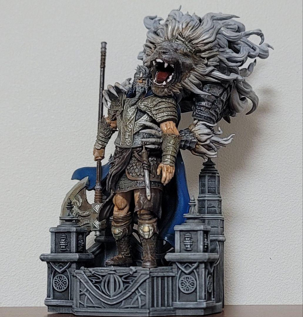 ☆エルデンリング☆最初の王ゴッドフレイ&獅子セローシュ☆ガレージ