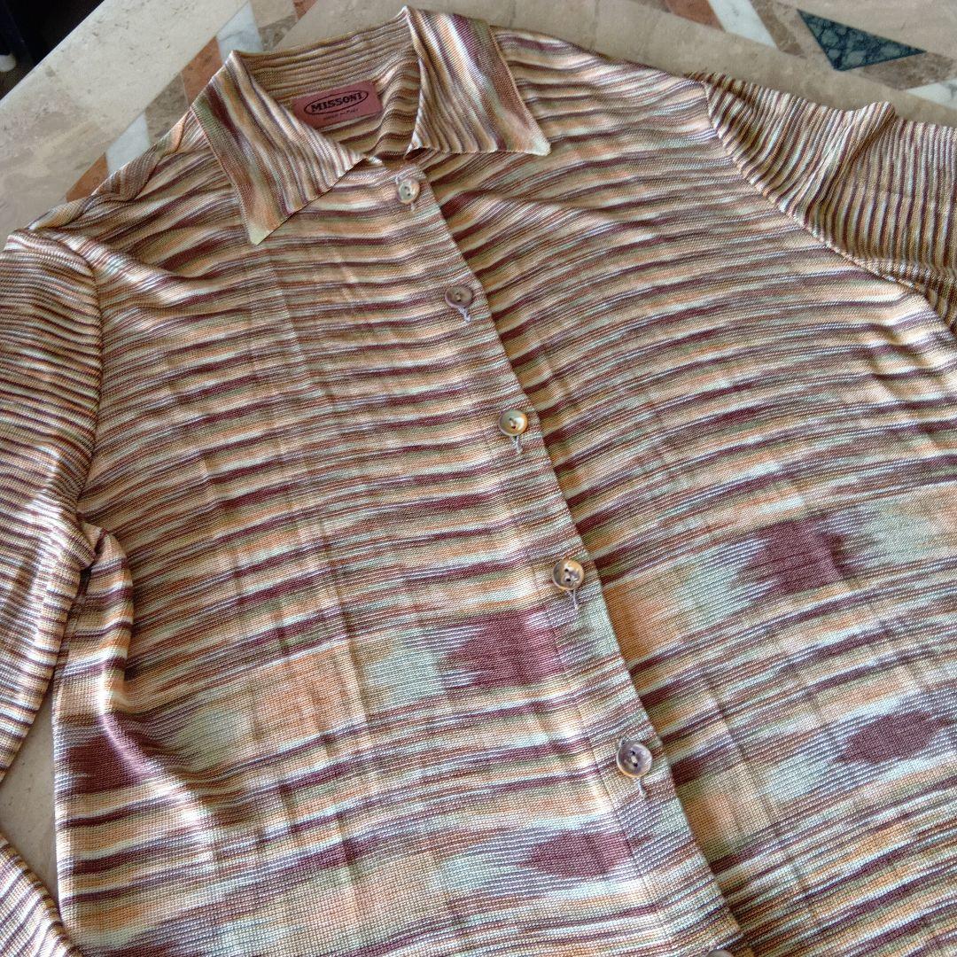 Missoni ミッソーニ アンサンブル カーディガン レーヨン イタリア製