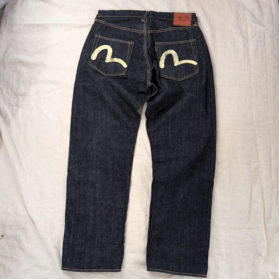 EVISU エヴィス No2デニム 2001 白カモメ 濃紺 W38 - メルカリ
