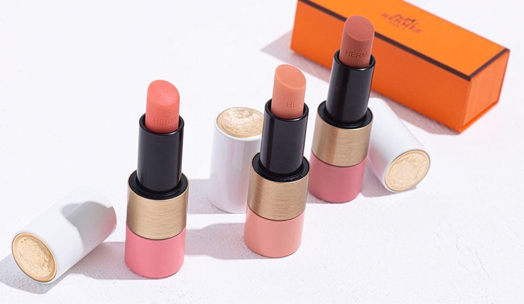 HERMES エルメス ティンティッドリップバーム ローズ エルメス 49