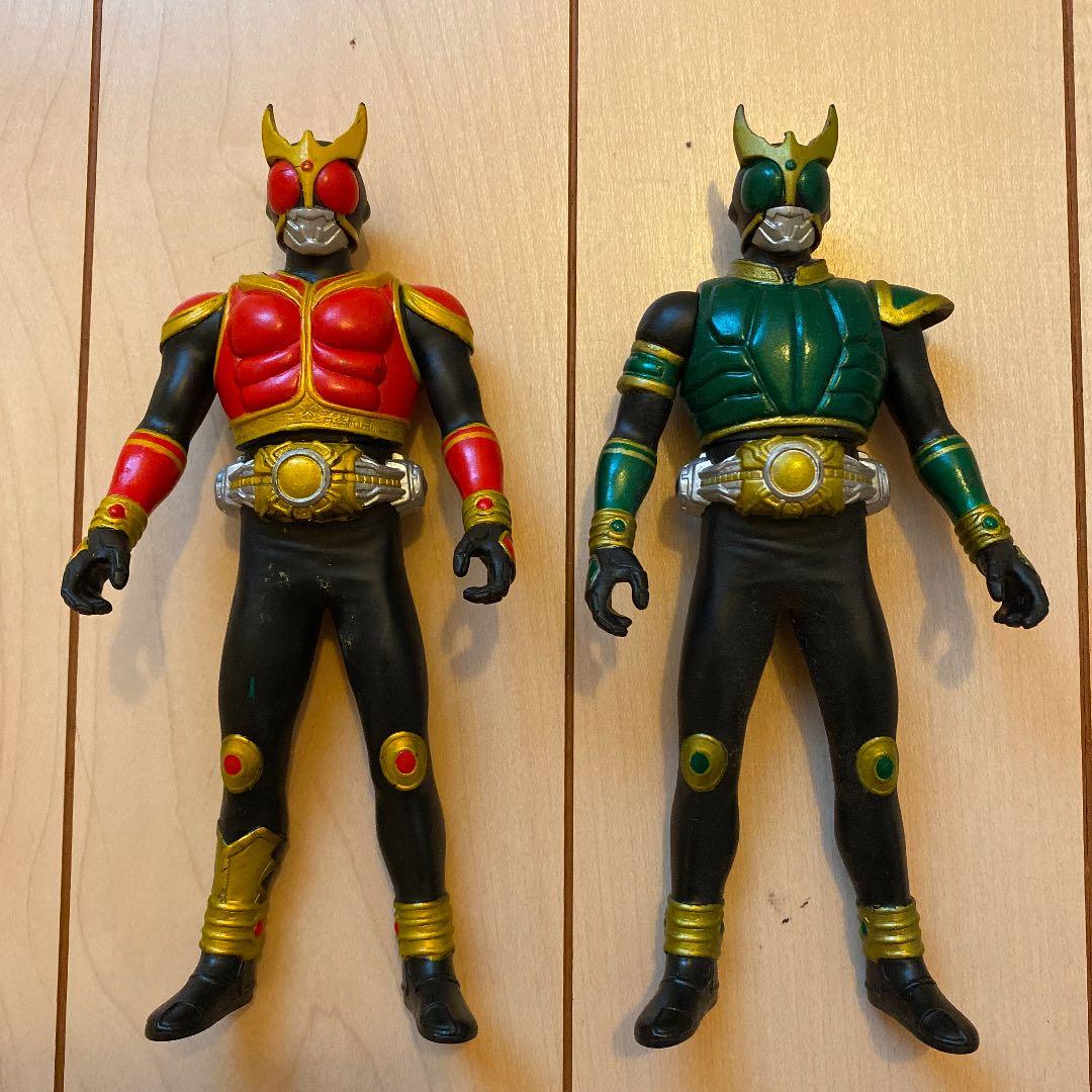 仮面ライダー クウガ ソフビ フィギュア 7体セット - メルカリ