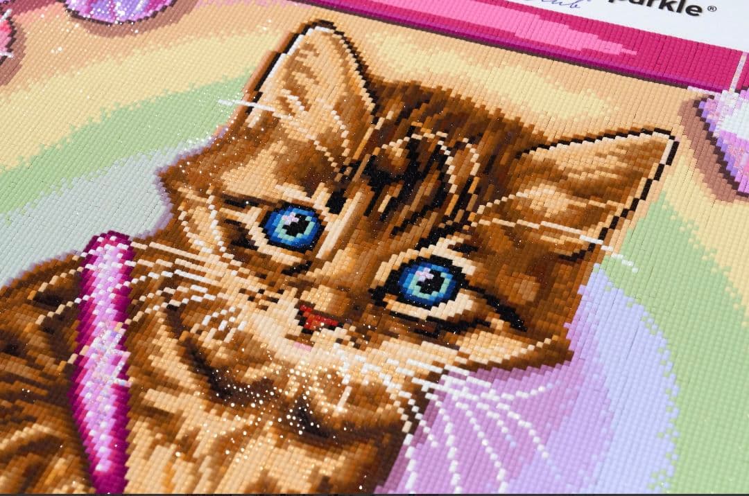 ダイヤモンドアートクラブ DAC キット 猫 - メルカリ