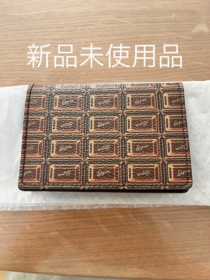 Q-pot 板チョコ カードケース 名刺入れ Marché du Q-pot.”からチョコレート&ビスケットカードケースが7月17日