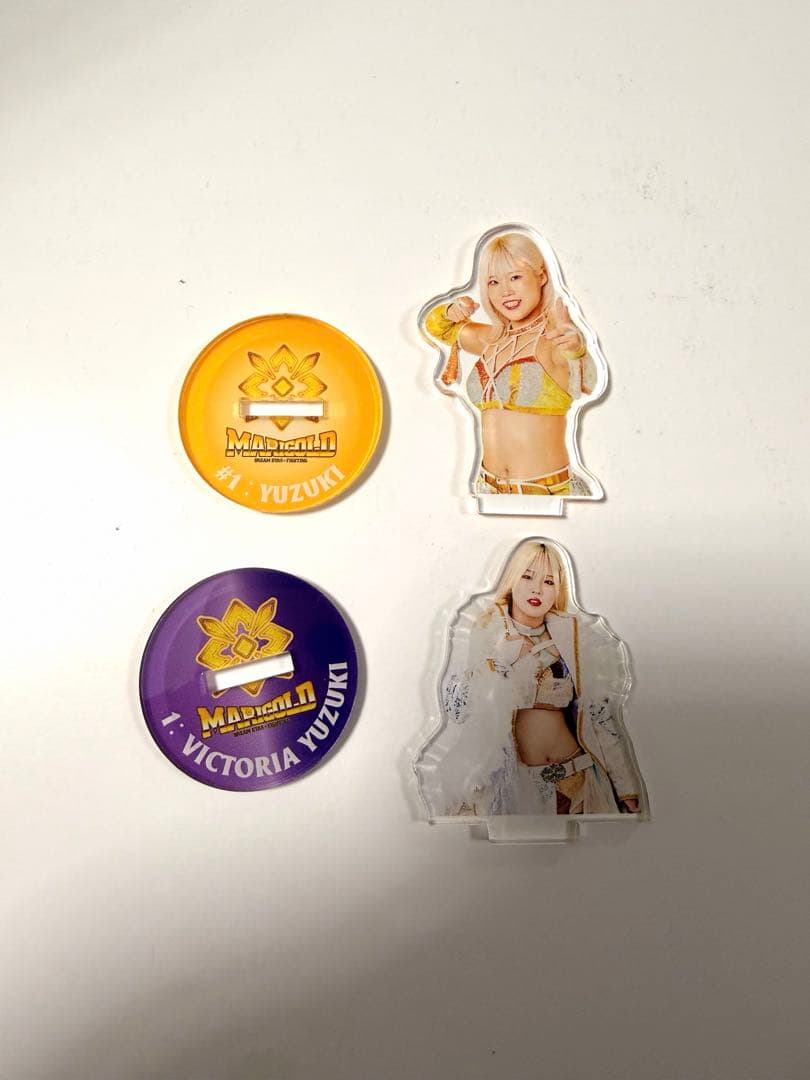 女子プロレス マリーゴールド アクリルスタンド ビクトリア弓月