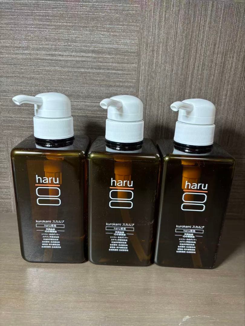 ⚪︎haru シャンプー 500ml 3本セット 楽天市場】【3/1はP15倍】【haru 公式】ハル｜ haruシャンプー ハル