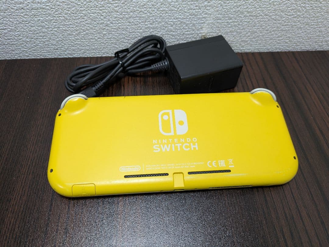 Nintendo Switch Lite イエロー 本体 ACアダプター付き - メルカリ