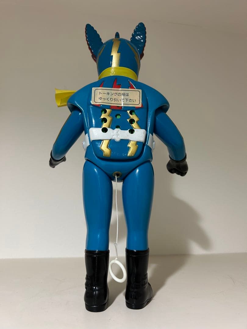 増田屋 マスダヤ トーキング イナズマン 復刻版 ソフビ 検） 旧