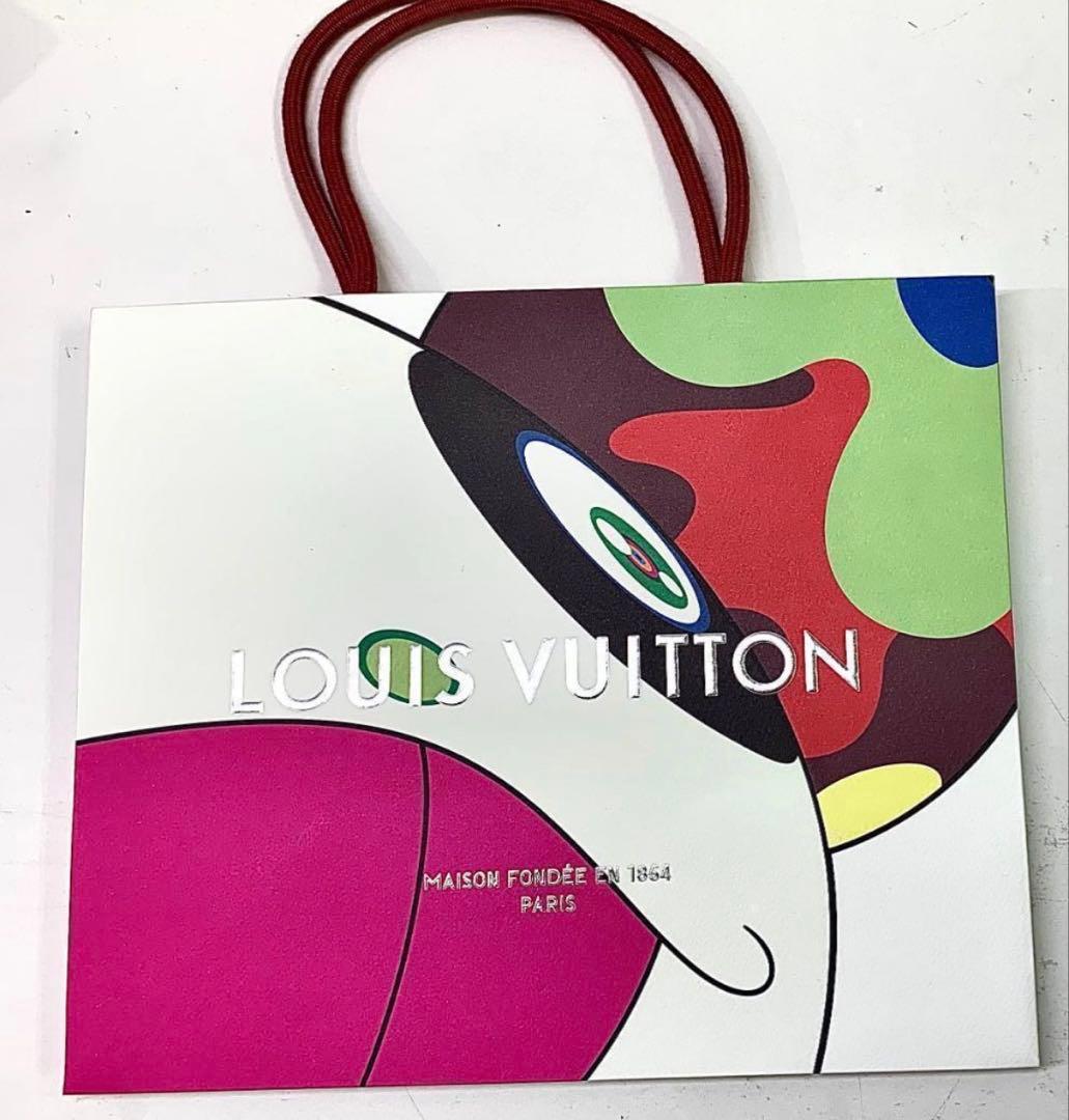 ルイヴィトン 村上隆 コラボ ショッパー 紙袋 - メルカリ