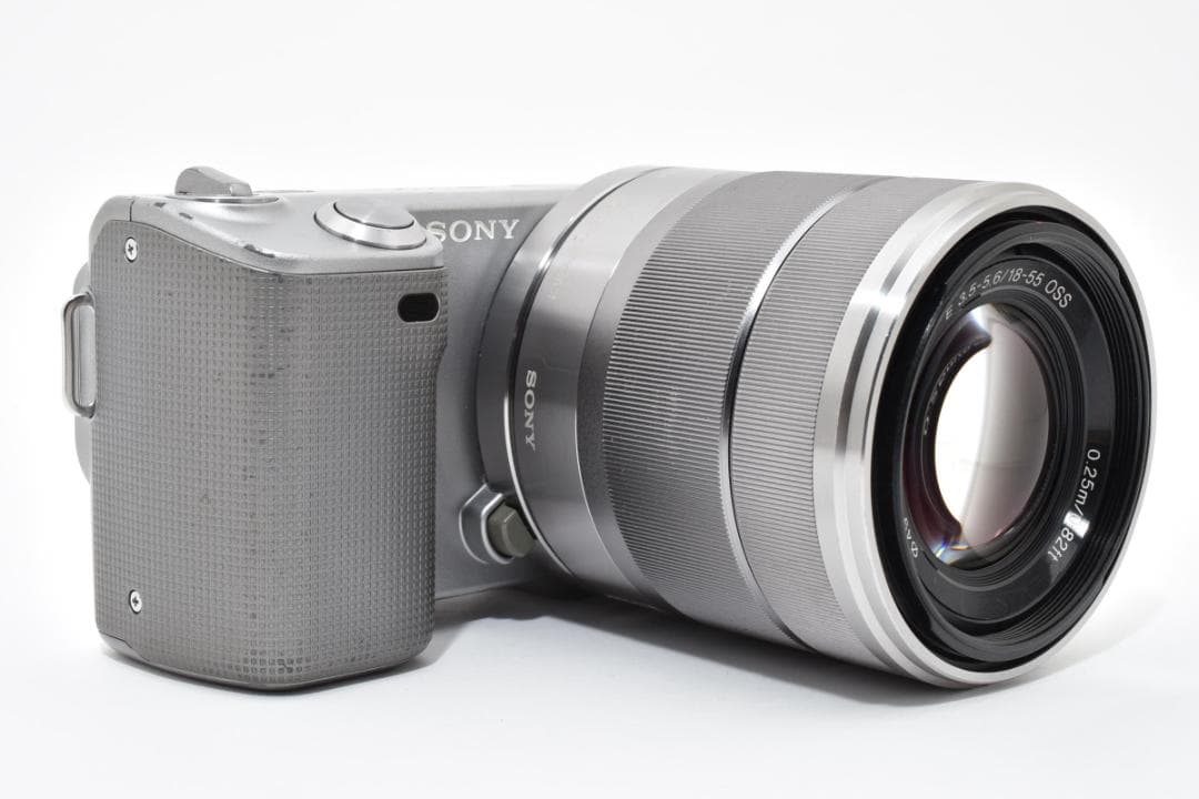 ソニー　SONY NEX-5 + 標準レンズキット 《元箱・フラッシュ付属》
