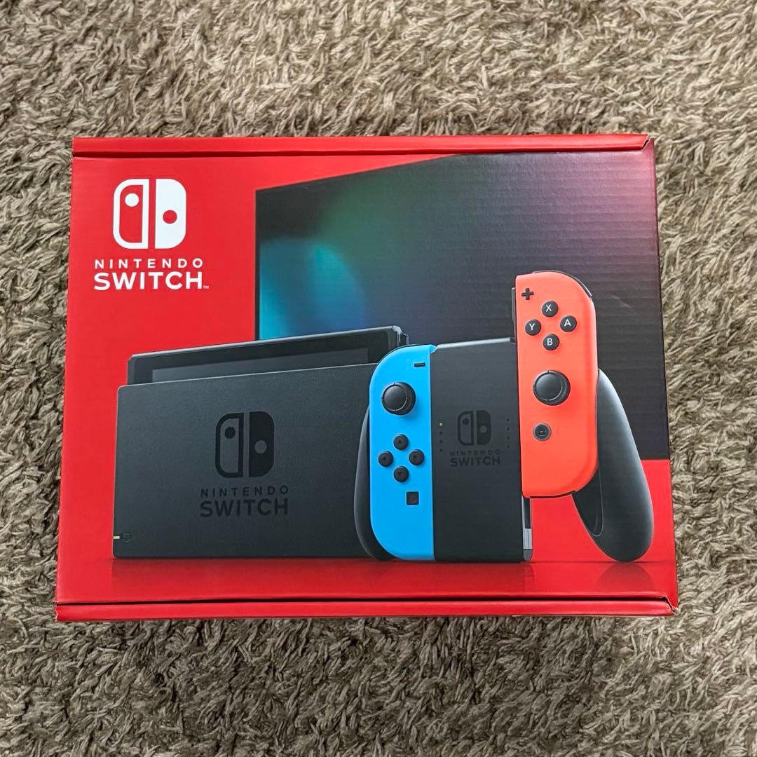Nintendo Switch 本体 【新品未使用】　ネオンブルー/ネオンレッド Nintendo Switch ネオンブルー・ネオンレッド 任天堂 ゲーム機 本体