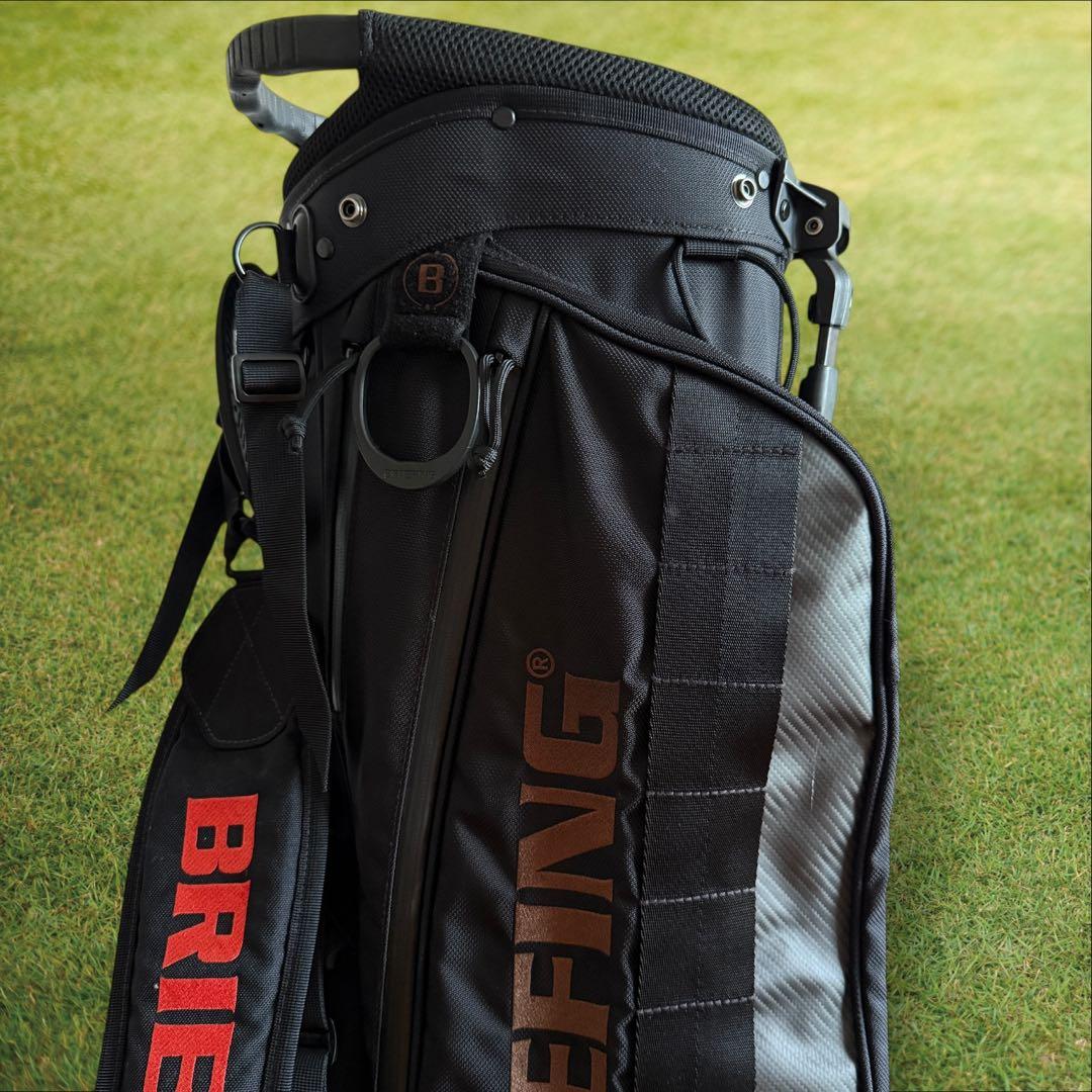 表参道ヒルズ限定モデル ブリーフィング キャディバッグ 黒 CR-4