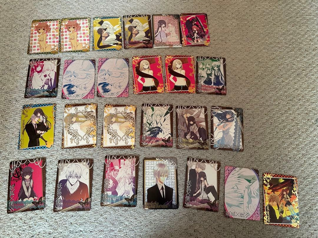 妖狐×僕ss 原作絵　トレーディングカード 妖狐×僕SS」トレーディングクリアカード2枚セット | スクウェア