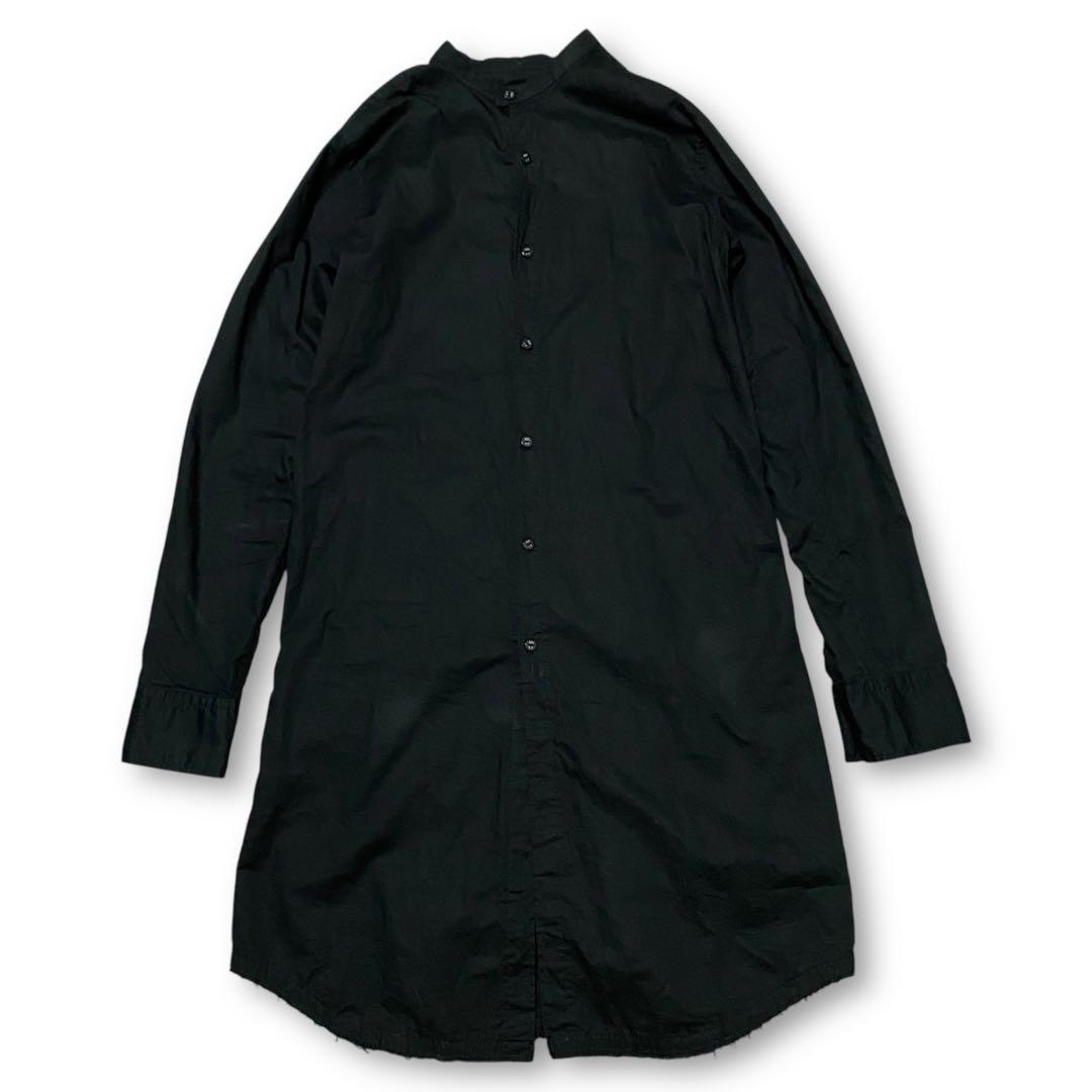 archive archive yasuyuki ishii cutoff long shirt yasuyuki ishii