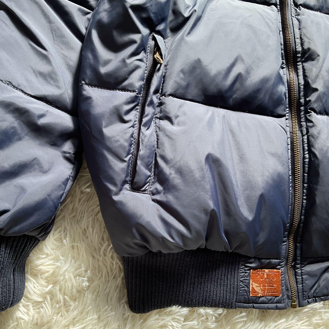 希少✨90's ポロラルフローレン ポニー イギリス国旗 ダウンジャケット