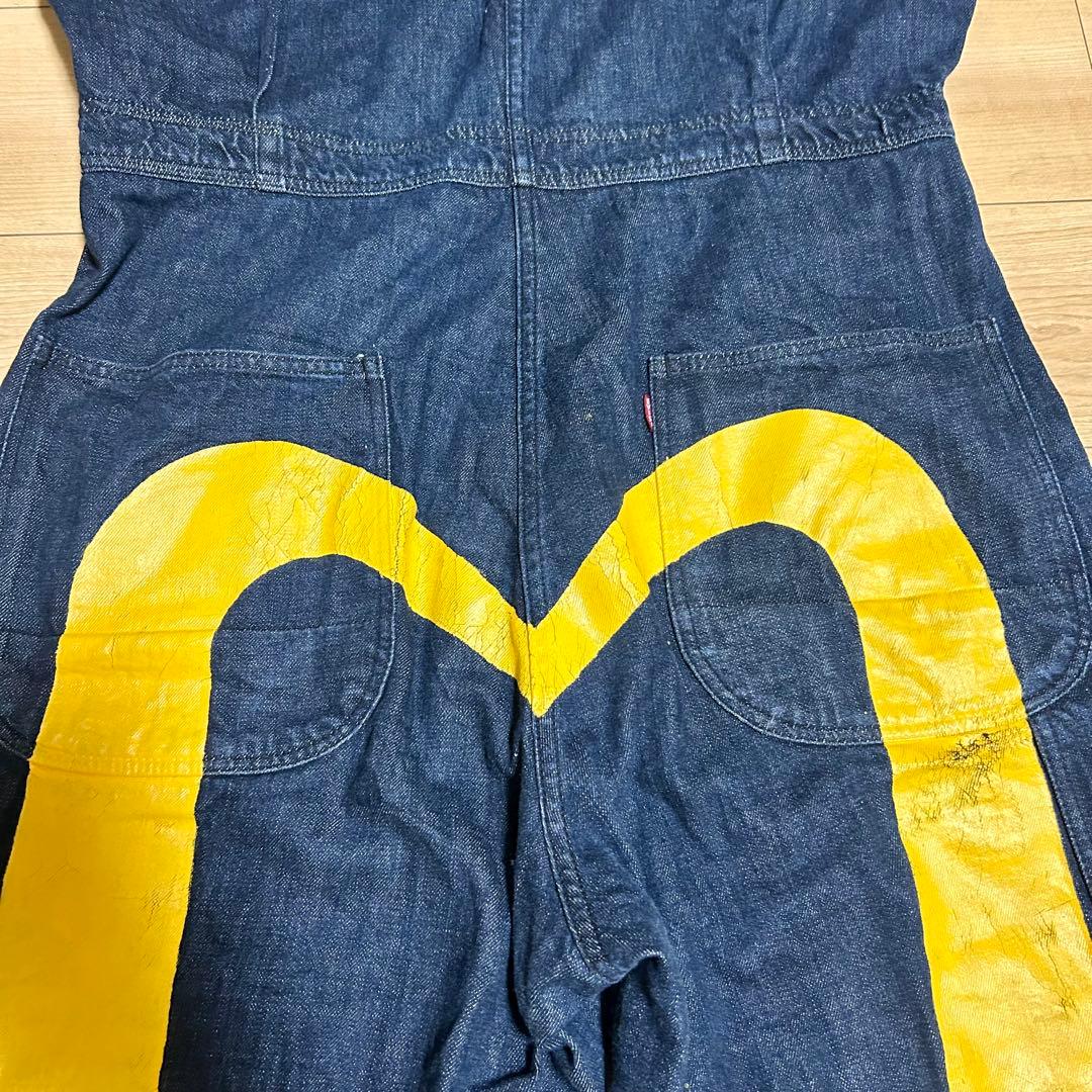 希少廃盤✨EVISU 大黒ペイント デニムつなぎ Lot.1200 44 - メルカリ