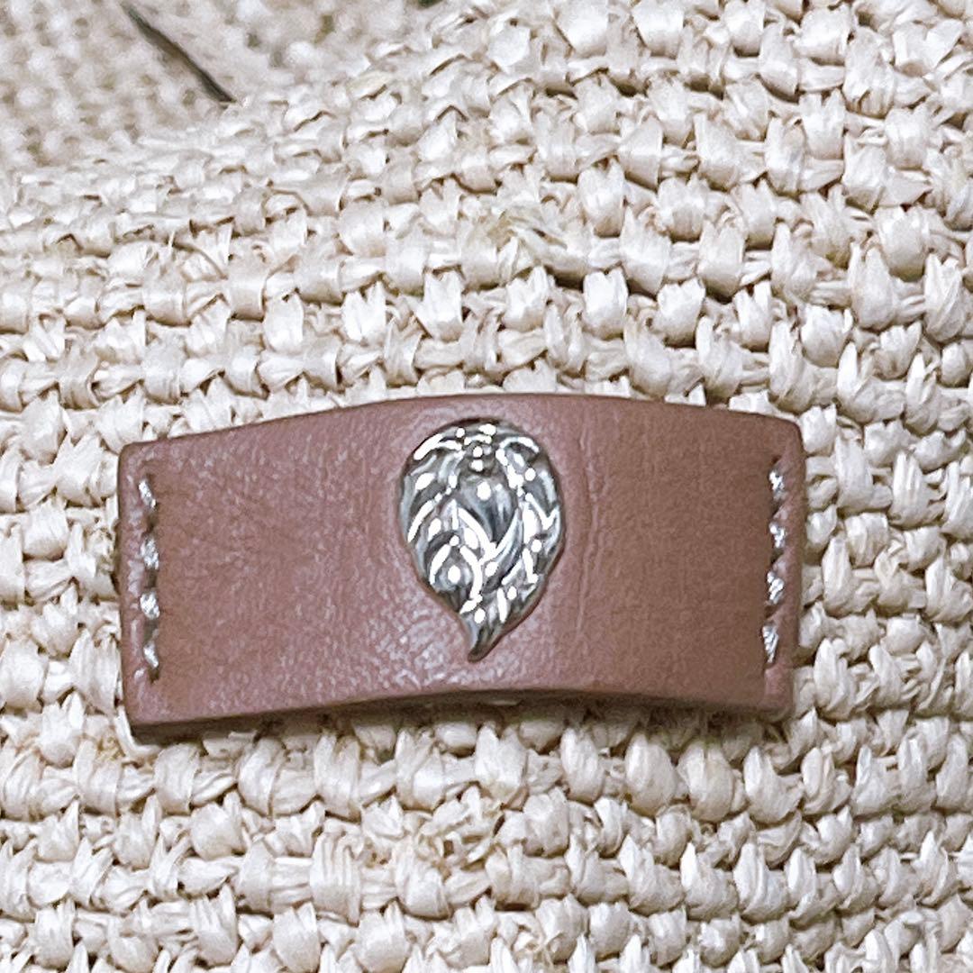 極美品【ヘレンカミンスキー】かごバッグ ラフィア編み トートバッグ