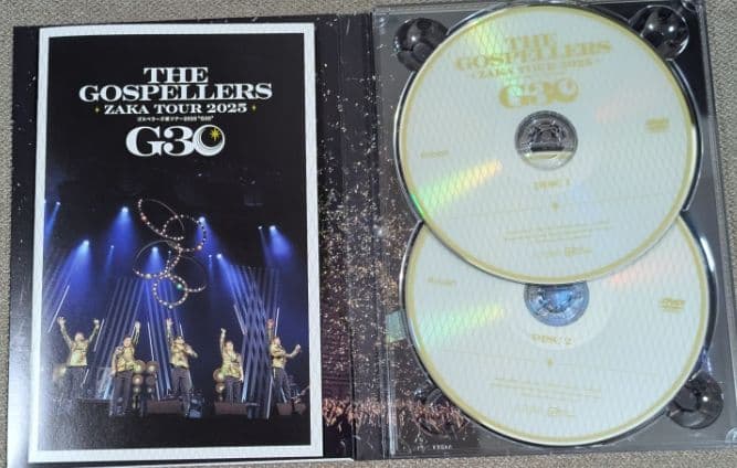 ゴスペラーズ/坂ツアー2025\"\"G30\"\"〈完全生産限定盤・DVD2枚組〉