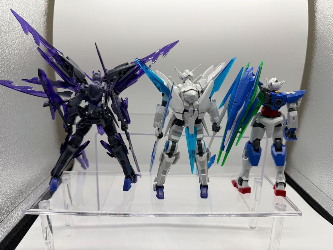 HG 1/144 シアクアンタ、ダブルオー ビルド系 ガンプラまとめ売り