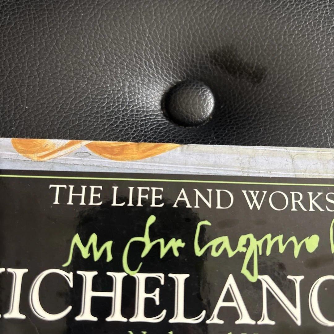 《The Life and Works of Michelangelo》洋書