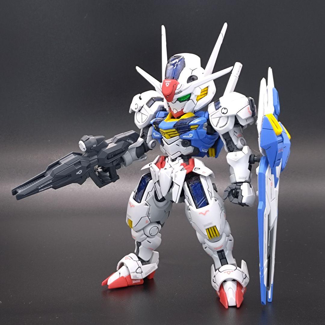MGSD ガンダムエアリアル 【全塗装完成品】 - メルカリ