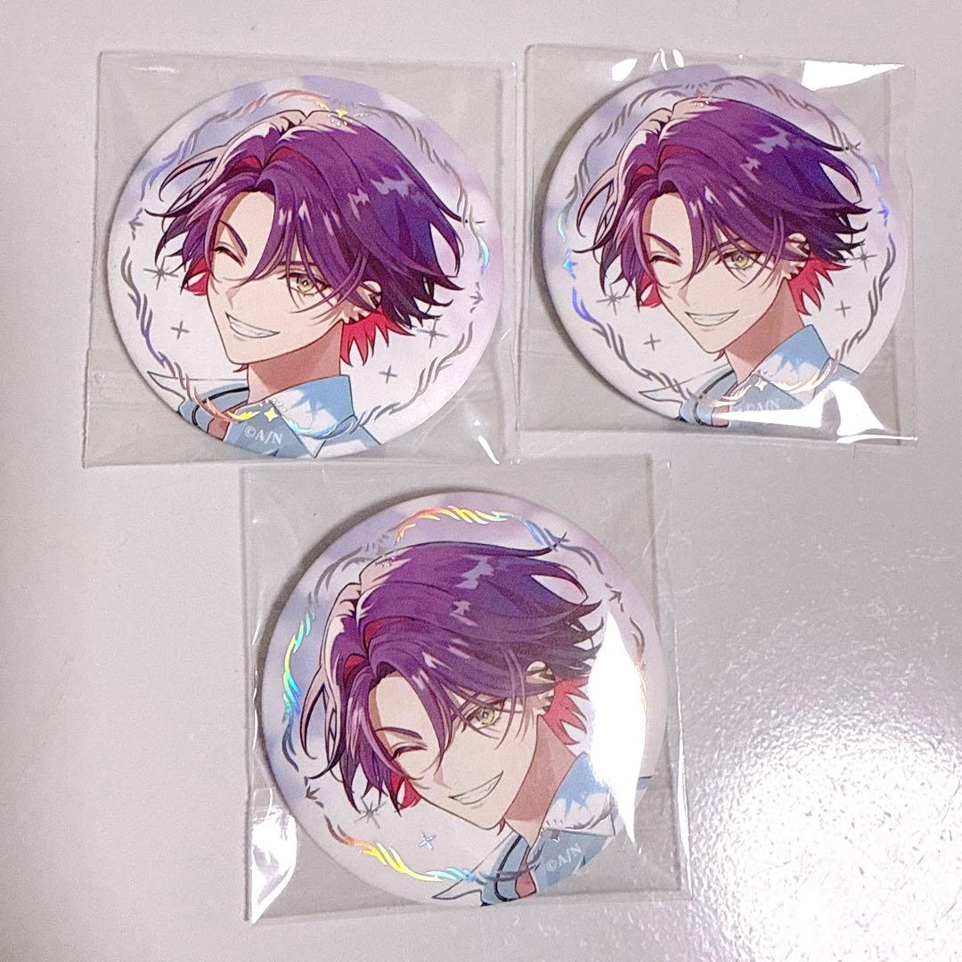 ART OF NIJISANJI 7周年 ランダムマット箔押し缶バッジ 渡会雲雀