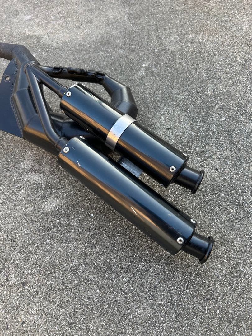 希少エスカルゴチャンバー 2本出し ☆ジョグ用☆JOG 3YK（マフラー