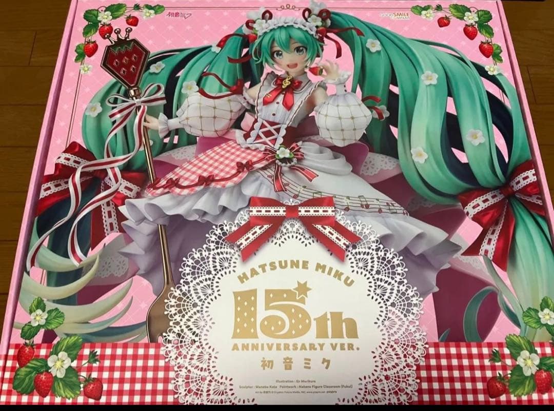 未開封 初音ミク 15th Anniversary Ver. USED] Good Smile Company Vocaloid Hatsune Miku 15th Anniversary