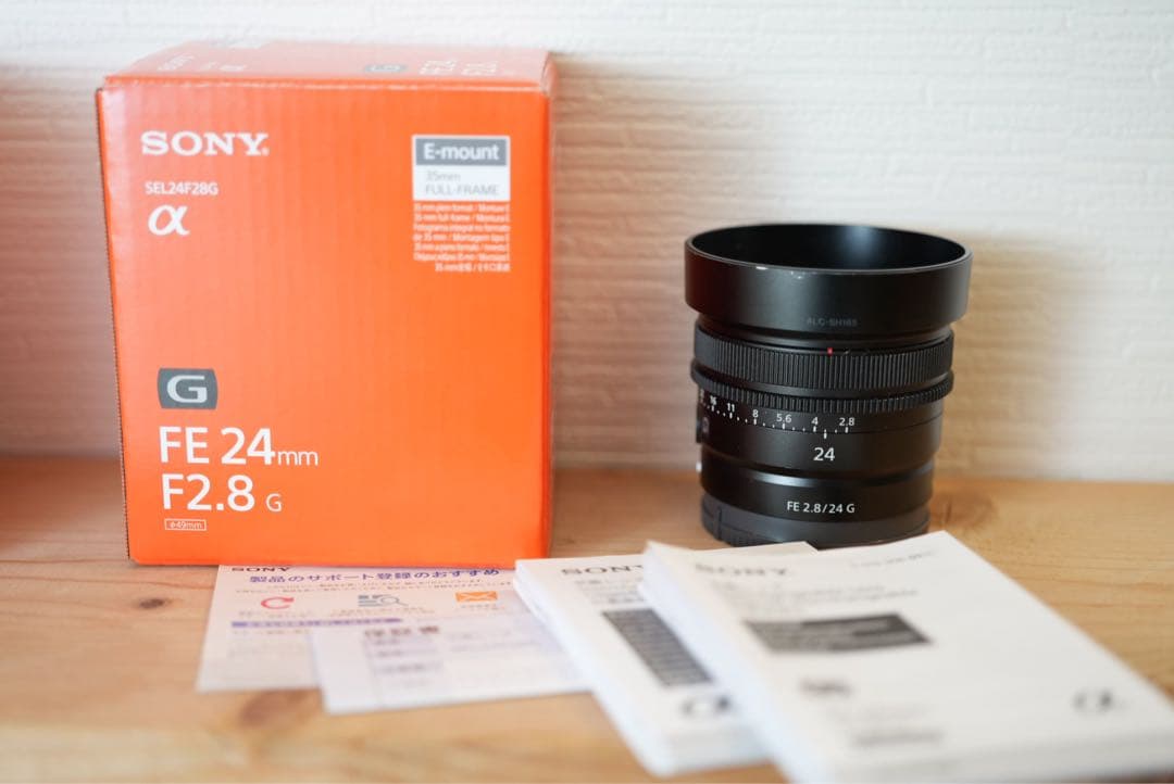 Sony FE 24mm F2.8 G レンズ SEL24F28G Amazon.com : Sony FE 24mm F2.8 G Full-Frame Ultra-Compact G Series