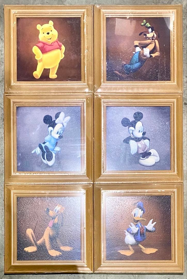 ディズニーチャラクターアートプリント6枚セット ディズニーファンシー42Pアートセット : こどもモールタイガーキャット