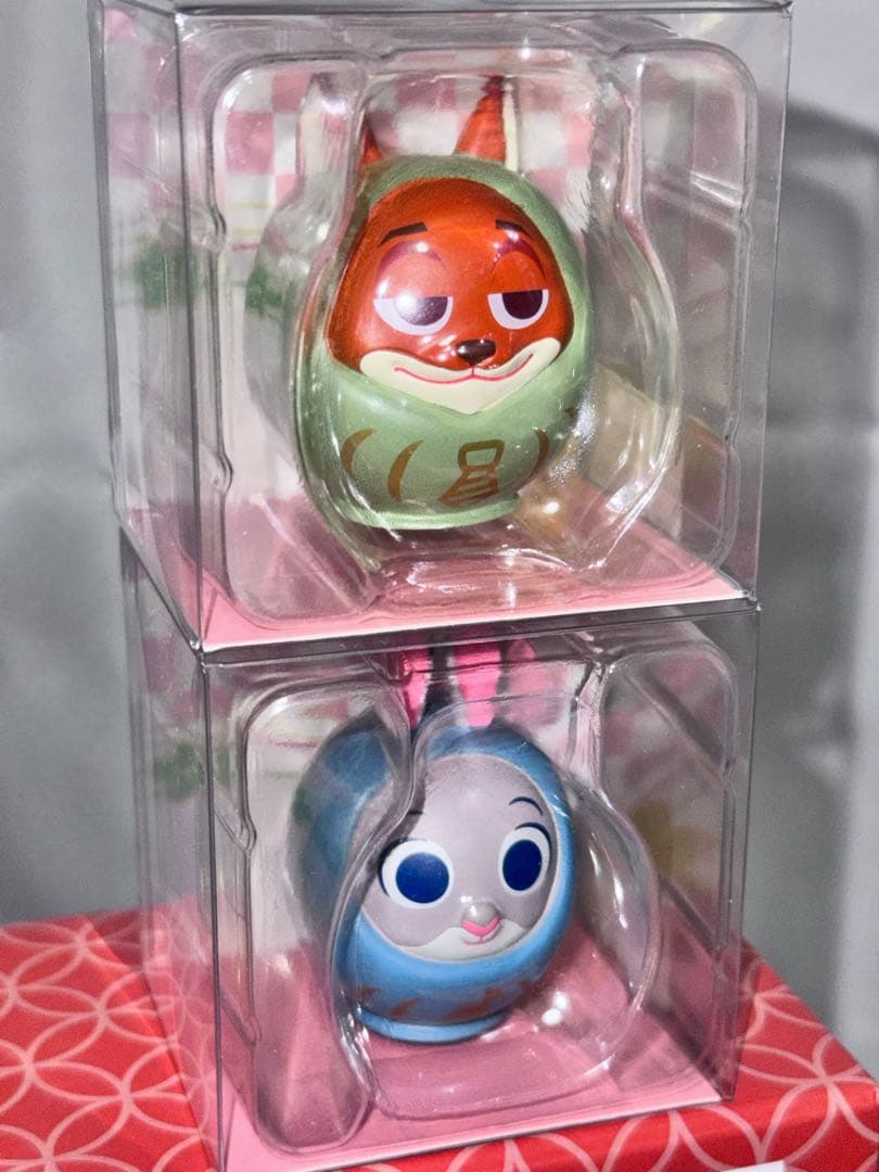 新品未使用】ズートピア ニック ジュディ お正月 だるまコレクション
