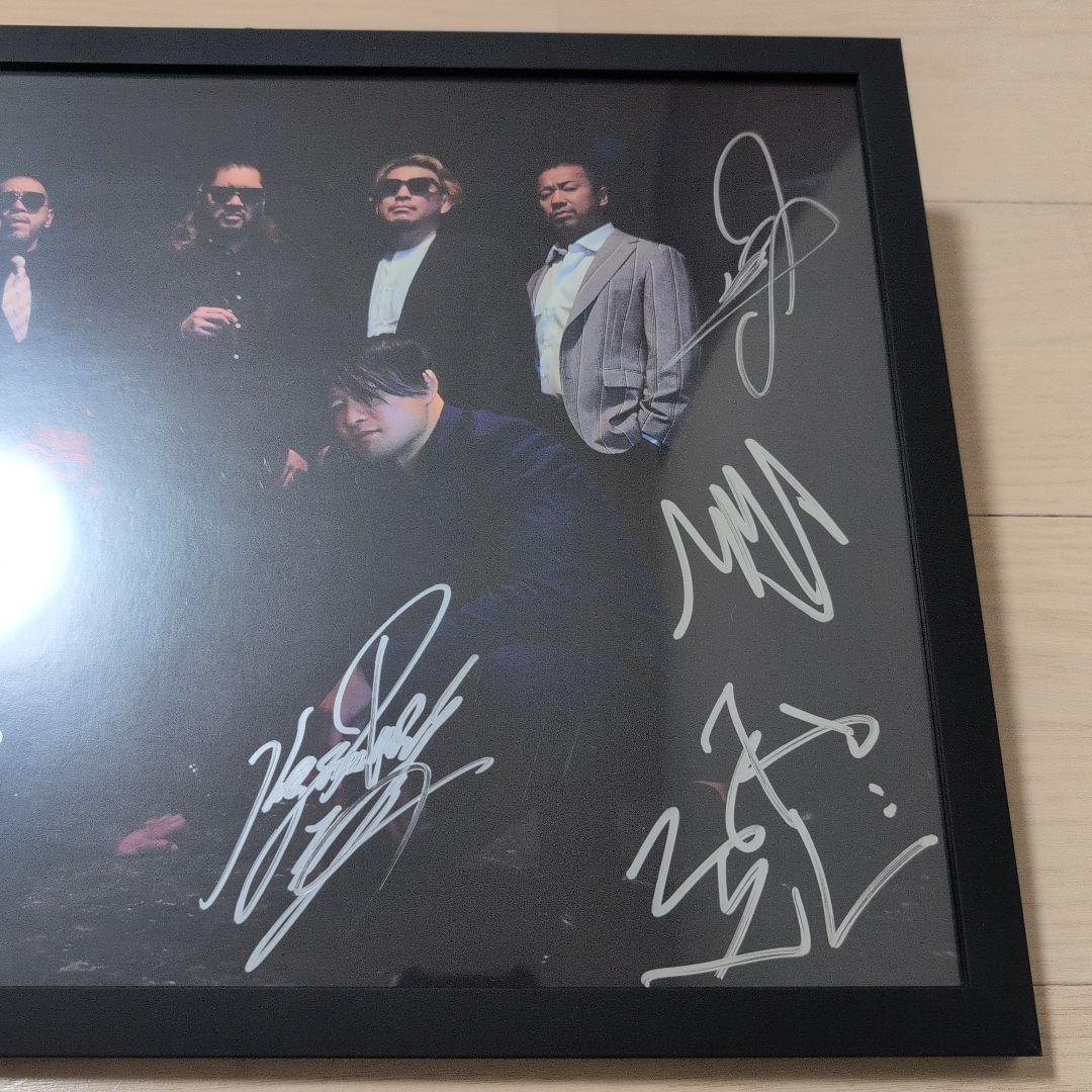 新日本プロレス ハウスオブトーチャー 直筆サイン入りポートレート A3